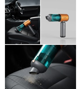 Mey İthalat® Araç İçin El Tipi Süpürge Güçlü Motor ve Uzun Pil Ömrü