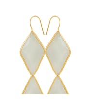 Kadir Jewellery 22 Ayar Altın Kaplama Vintage Küpe -El İşçiliği Ve Hipoalerjenik Küpe