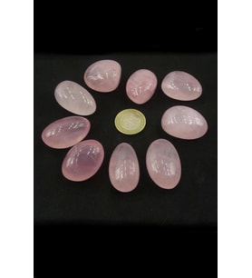 Tamburlu Pembe Kuvars Parça 1.Kalite 534