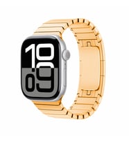 Apple Watch 42mm Uyumlu Kordon Paslanmaz Çelik Luxury Metal KRD-35 Kayış