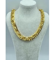 22K Altın Kaplma Çoklu Görünümlü Kolye 25 -22k136 (Gold)