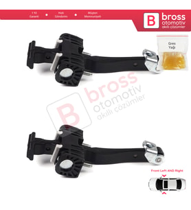 Opel Astra H MK5 2004-2010  5160251 13107175 İçin 2 EA Ön Sağ ve Sol Kapı Gergi Yayı