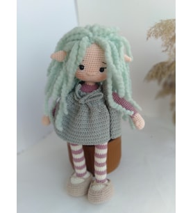 Amigurumi Elf örgü bebek