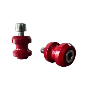 Motosiklet Kaldırma Sehpa Takozu Kırmızı 10 mm