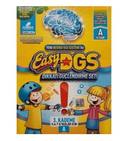 EASY Dikkati Güçlendirme Seti 5-8 yaş A Kitapçığı