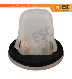 Honda Toyota için 10 Adet Plastik Klips Beyaz 90662 693 0030