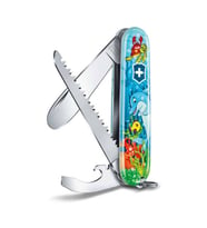Victorinox  VT 0.2373.E1 My Fırst Çakı,Yunus Desenli+Boyama Kitaplı (Çok Renkli)