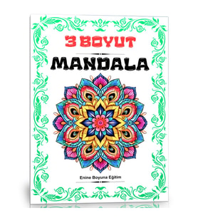 3 Boyut Mandala Boyama Kitabı (152 Süper Mandala)
