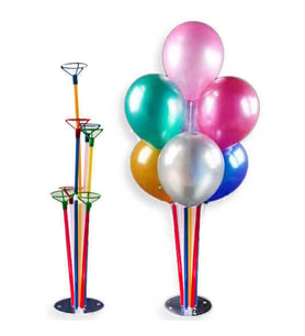 Balon Süsleme Standı 75 cm Rengarenk-