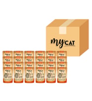 MYCAT TAVUK ETLİ POUCH YAŞ MAMA 85GR 24LÜ 4016