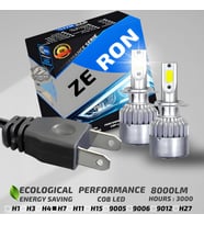 ZERON Performance Series H7 Led Xenon Şimşek Etkili Led Xenon Led Ampul