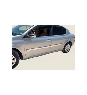 Renault Megane 2 Uyumlu Yan Kapı Çıtası Yazısız P.çelik 4 Kapı 2004-2010
