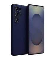 Samsung Galaxy S26 Ultra Nano İçi Kadife Silikon - Lacivert