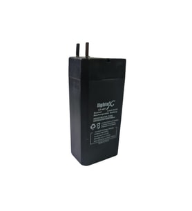 Lightex LT-407 4Volt 0.7Amper Akü 63x21x30mm (Siyah)