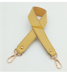 Angel Çanta Aksesuar Sarı Renk 42X2.5 Cm Kancalı Sap Light Gold Metalli