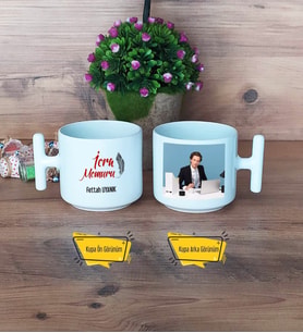 İcra Memuru Kupa Bardak T Fotoğraflı Yargı Çalışanları Günü Hediyesi