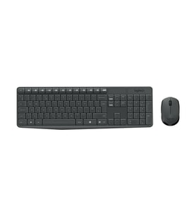 Logitech MK235 Q TR KABLOSUZ KLAVYE MOUSE SET GRİ 920-007925