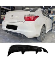 Citroen C Elysee Difüzör Difizör Plastik Parlak Siyah 2012 2013 2014 2015 2016 Arka-difizör-bodykit-ek