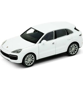Welly Porsche Cayenne Turbo 1:24 Beyaz Model Araba