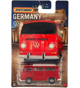 Matchbox Germany Edition 1970 Volkswagen T2 Bus HVV22 (Kırmızı)