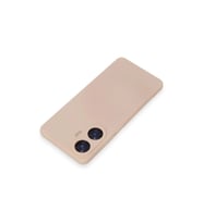 Realme C55 Kılıf Nano İçi Kadife  - Pudra