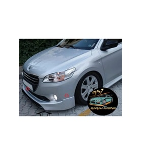 PEUGEOT 301 ÖN TAMPON EKİ (2013-2016) FİBERGLASS BOYASIZ