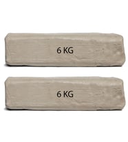 Beyaz Seramik Hamuru 12 kg Kil Seramik Çamuru