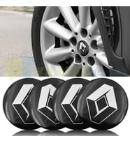  Jant Göbeği 56 mm Metal 3M Yapışkanlı 4 Adet Yüksek Kalite