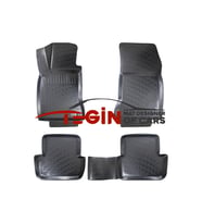 İnfiniti QX30 2019 3D Havuzlu Paspas Siyah (Karışık)