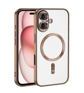 Apple iPhone 16 Uyumlu Kılıf Kamera Korumalı M-safe Wireless Şarj Özellikli Zore Demre Kapak