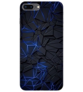 iPhone 7 Plus / 8 Plus Uyumlu Kılıf Desen Baskılı Silikon Karmaşık Design STK:1874