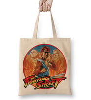 Street Fighter Fighting Street Bez Çanta Uzun Saplı