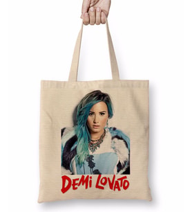 Demi Lovato Bez Çanta Uzun Saplı