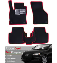 AUDİ A3 SEDAN (2013-2020) Uyumlu EVA Paspas Tam Set–Araca Özel,Su Geçirmez,Kolay Montaj
