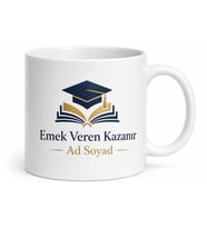 İngilizce Hazırlık Atlama Kutlaması Dil Öğrenen Çalışkan Kupa Bardak Hediye