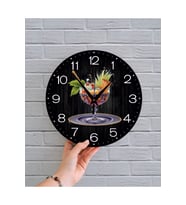 bilge Tasarım retro Duvar Saati 35 x 35 CM (Karışık)