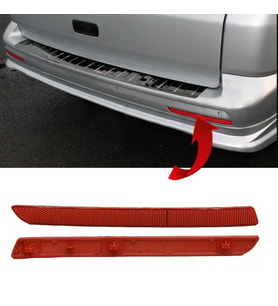 Vw Transporter T6 Sağ Arka Tampon Reflektörü 2010-2015 7E0945106A