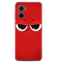 Xiaomi Redmi Note 11E Kılıf Resimli Desenli Silikon Platinium Series Red 1829