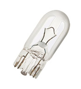 12V 5W T10 Dipsiz Ampul 12V 5W (2 Adet)