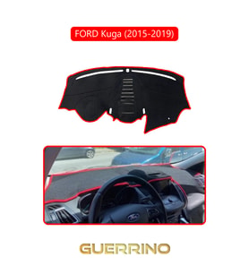 FORD Kuga (2015-2019)TORPİDO KORUMA HALISI KIRMIZI KENAR