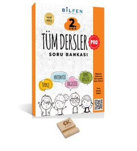 Bilfen 2. Sınıf Tüm Dersler Pro Soru Bankası ve Telefon Standı