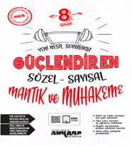 8. Sınıf Sözel-Sayısal Mantık ve Muhakeme Güçlendiren Soru Bankası