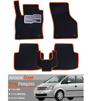 OPEL MERİVA A (2003-2010) Uyumlu EVA Paspas Tam Set–Araca Özel,Oto Paspas,Kolay Montaj