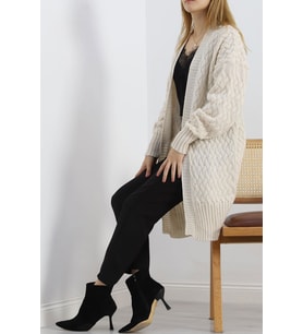 Triko Hırka Latte - 370.1577.