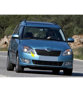 Skoda Roomster Makyajlı 2011-14 Ön Tampon Çeki Demir Kapağı 5J0807241