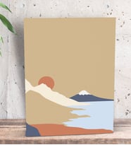 BK Gift Yatak Odası Konseptli  Dekoratif Mini Kanvas Tablo 15x20cm-39
