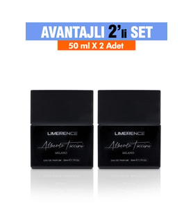 2'Li Set Alberto Taccini Limerence Erkek Parfüm 50 ml