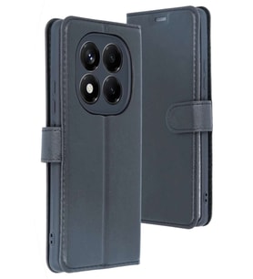 Redmi Note 14 4G Kılıf Trend S Plus Kapaklı Kılıf - Siyah