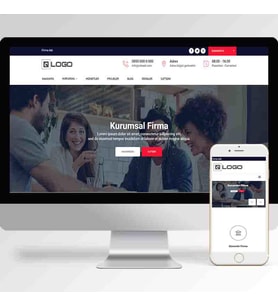 Hazır Kurumsal Web Sitesi Yazılımı V41