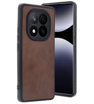 Note 14 Pro 5G Kılıf Aras Deri Kapak - Taba